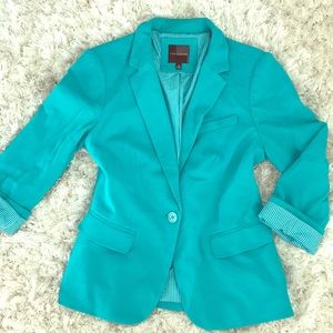 THE LIMITED>> Turquoise Blazer